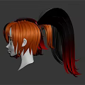 Game And Movie Character Wigs In Various Colors On Mannequin Head Display Arrangement