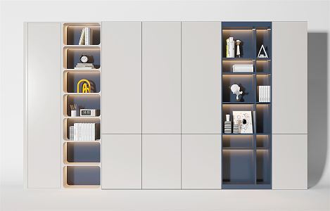 Modern Storage Cabinet Decorative Cabinet 3d model