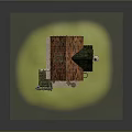 Charming Cottage Architecture With Red Tiled Roof Green Shutters Red Door And Street Lamp