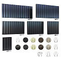 Modern Radiator With Vertical Horizontal Designs Multiple Color Choices And Mounting Accessories