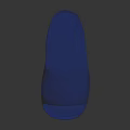 Blue Slide Slippers With Non Slip Sole Comfortable Lightweight Casual Footwear For Daily Use