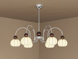 Quiet antique chandelier living room chandelier bedroom chandelier 3d model