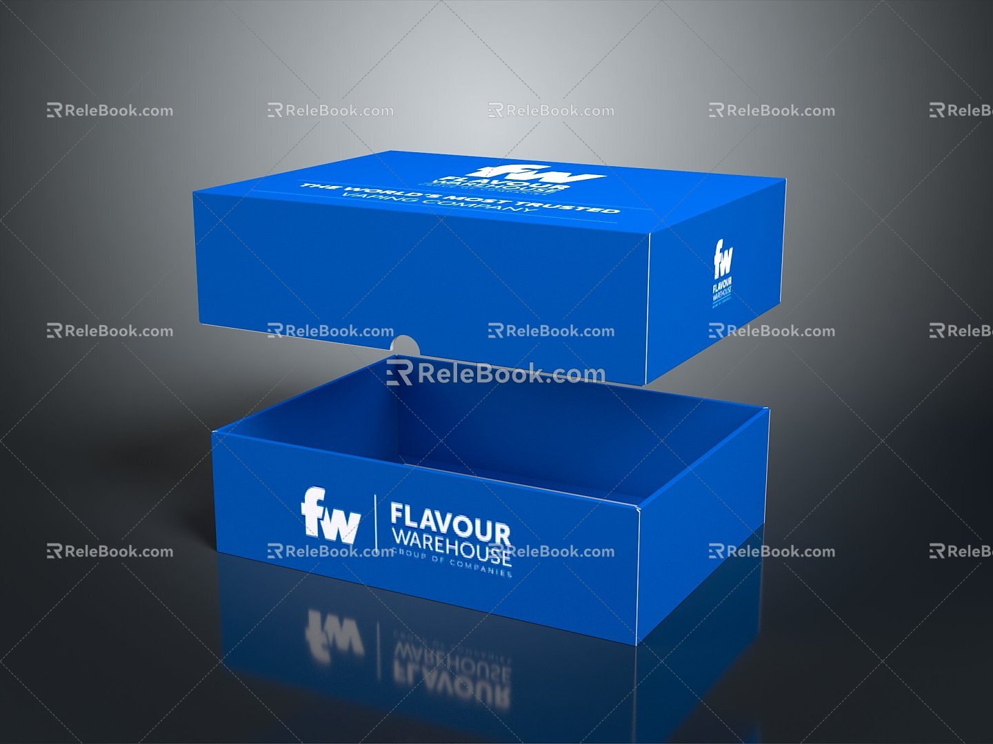 Box Small Box Container Realistic 3d model