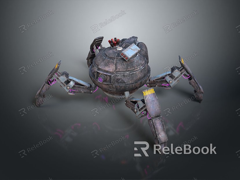 Mech tank mech insect mech spider crab machine crab mechanical crab mech crab model