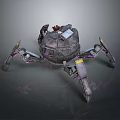 Mech tank mech insect mech spider crab machine crab mechanical crab mech crab 3d model