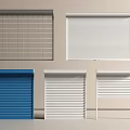 Roll Up Security Doors with Various Colors and Designs for Home Protection