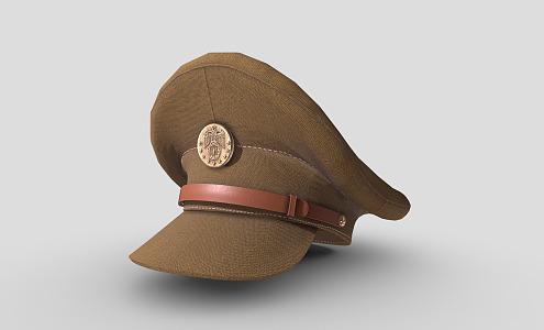 modern military cap 3d model