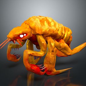 Monster Boss Monster Ttroll Mountain Essence Alien Monster Alien Monster Warrior 3d model