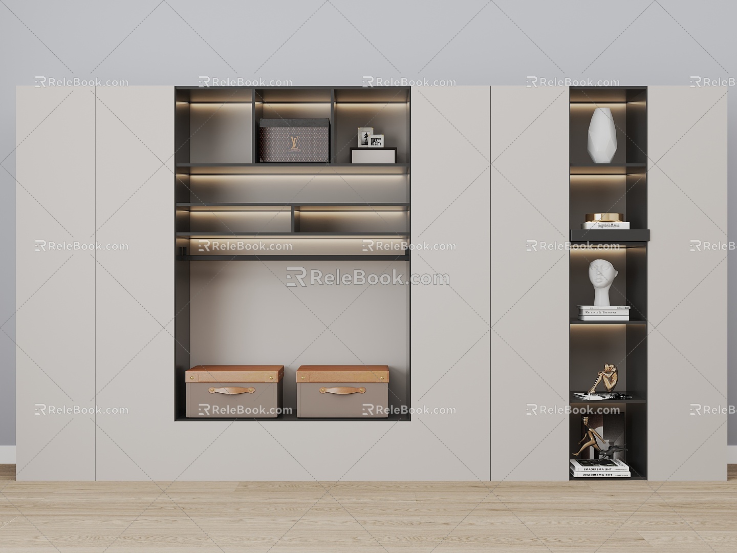 Wardrobe cabinet 3d model