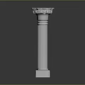 Columns Stone Columns Stone Columns Old Columns Roman Columns Roman Columns Classical Columns Greek Columns 3d model
