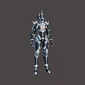 Intricate Armored Character And Legendary Creature With Mystical Fantasy Design Elements