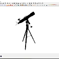 High Quality Business Equipment Telescope Mounted On Durable Tripod Stand For Professional Use