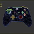gamepad wireless gamepad game console accessories gamepad 3d model