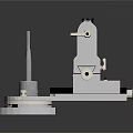 Industrial Mechanical Equipment With Rotary Base Metal Bracket And Precision Adjustment Knob