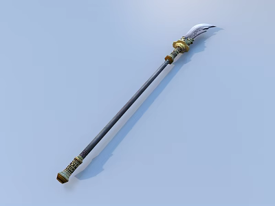 Weapons Weapons Knife Gun Bow and Arrow Game Props 3D Model 3d model