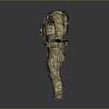 Military Camouflage Full Body Tactical Gear With Vest And Utility Belt