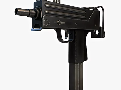 Modern guns. 3d model
