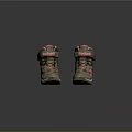Reebok High Top Lace Up Shoes in Gray and Pink Stylish Design
