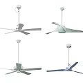 Modern Ceiling Fans With Various Blade Designs And Color Options For Home Use
