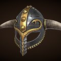 Viking Helmet 3d model