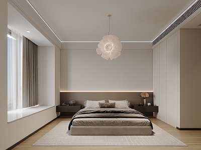 Master Bedroom Modern Bedroom 3d model