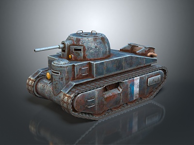 INDUSTRIAL LOFT TANK LIGHT TANK LIGHT ARMOR 3d model