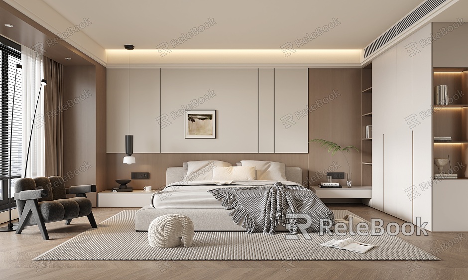 Modern Bedroom model