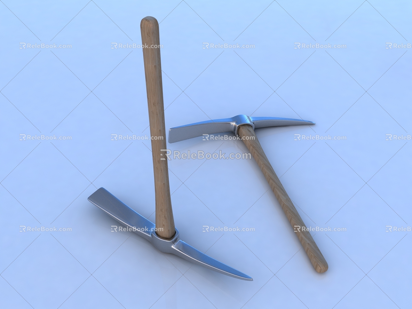 Modern spade pick model