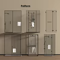 Poliform Modern Shower Sauna Designs Featuring Transparent Glass Various Models And Interior Details