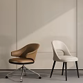 Stylish Modern Dining Chairs in Multiple Colors with Diverse Designs and Simple Wall