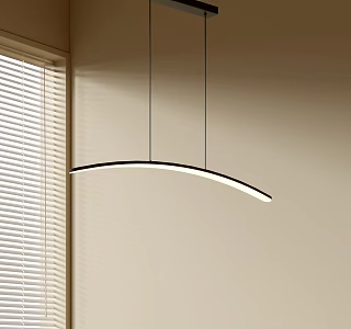 Modern Minimalist Chandelier Nordic Style Chandelier Mediterranean Style Chandelier Study Lamp Combination Dining Room Lamp 3d model