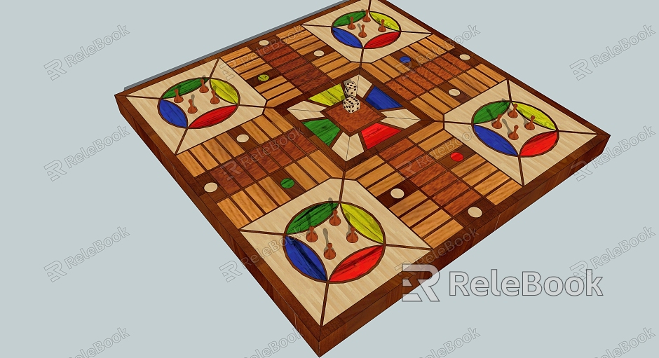 Modern Chessboard Entertainment Equipment model