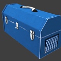 Toolbox Hardware Box Equipment Box Industrial Box Old Box Blue Box Storage Box Toolbox Hardware Box Equipment Box Industrial Box Old 3d model