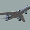 Tupolev Tu-1 Twin Engine Jet Strategic Heavy Bomber from Soviet Union