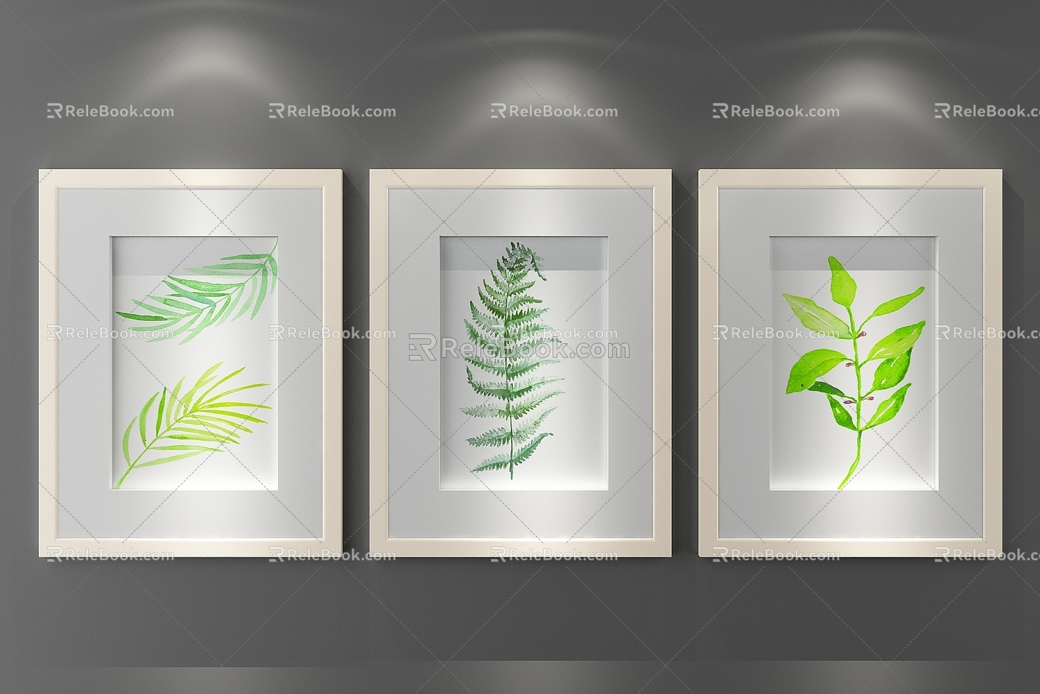 Simple Decorative Painting 3d model