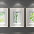 Simple Decorative Painting 3d model