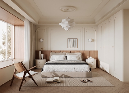 French Bedroom 3d model