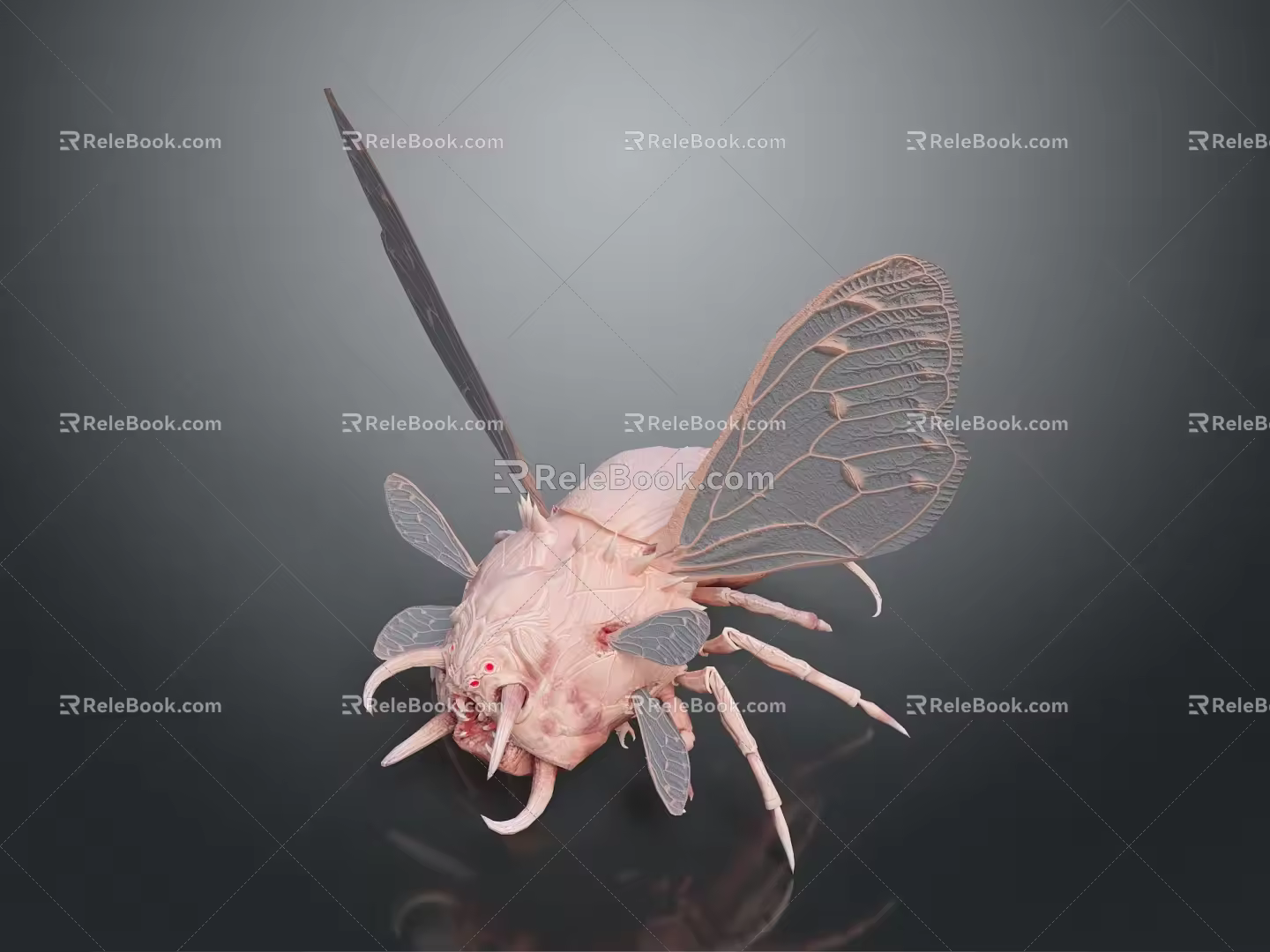 Alien Insects Sci-Fi Insects Magic Insects Strange Insects Fantasy Insects Insect Characters Game Characters 3d model