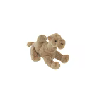 Soft Brown Fluffy Plush Camel Stuffed Toy Sitting Design 3d model