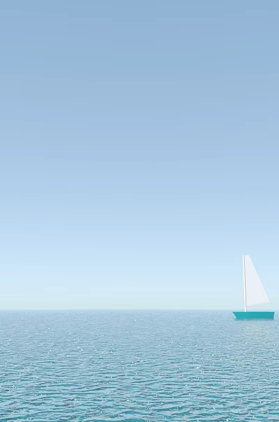 Modern Interior Swing Door With Wooden Frame And Transparent Glass Panel Design 3d model