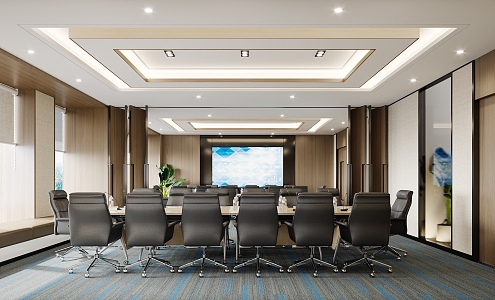 Conference Room 3d model