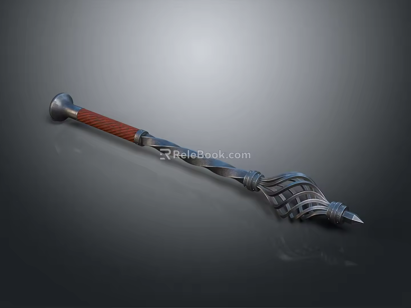 Scepter Ancient Scepter Walking stick Ancient walking stick 3d model
