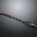Scepter Ancient Scepter Walking stick Ancient walking stick 3d model