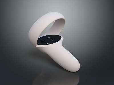 Modern Gamepad Wireless Gamepad Game Console Accessories Handle 3d model