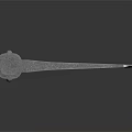 Vintage Handcrafted Axe Design With Metal Blade And Wooden Handle Weapon