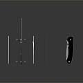 Assorted Kitchen And Utility Knives With Stainless Steel Blades And Ergonomic Handles