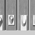 Modern urinal urinal combination 3d model