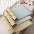 Woven Floor Mats In Various Colors Rolled And Flat For Home Decor