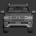 Silver Toyota SUV With Roof Rack Alloy Wheels And Sleek Body Design