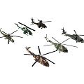 Modern Helicopter 3d model